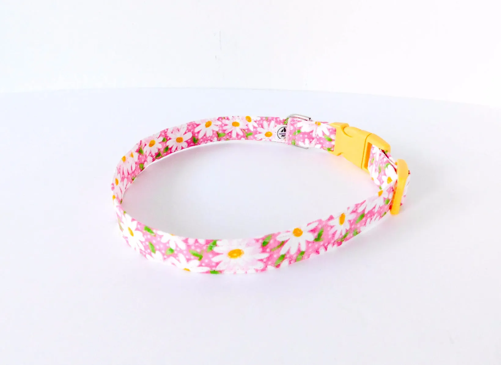 Pink Daisy Collar Charlotte's Pet