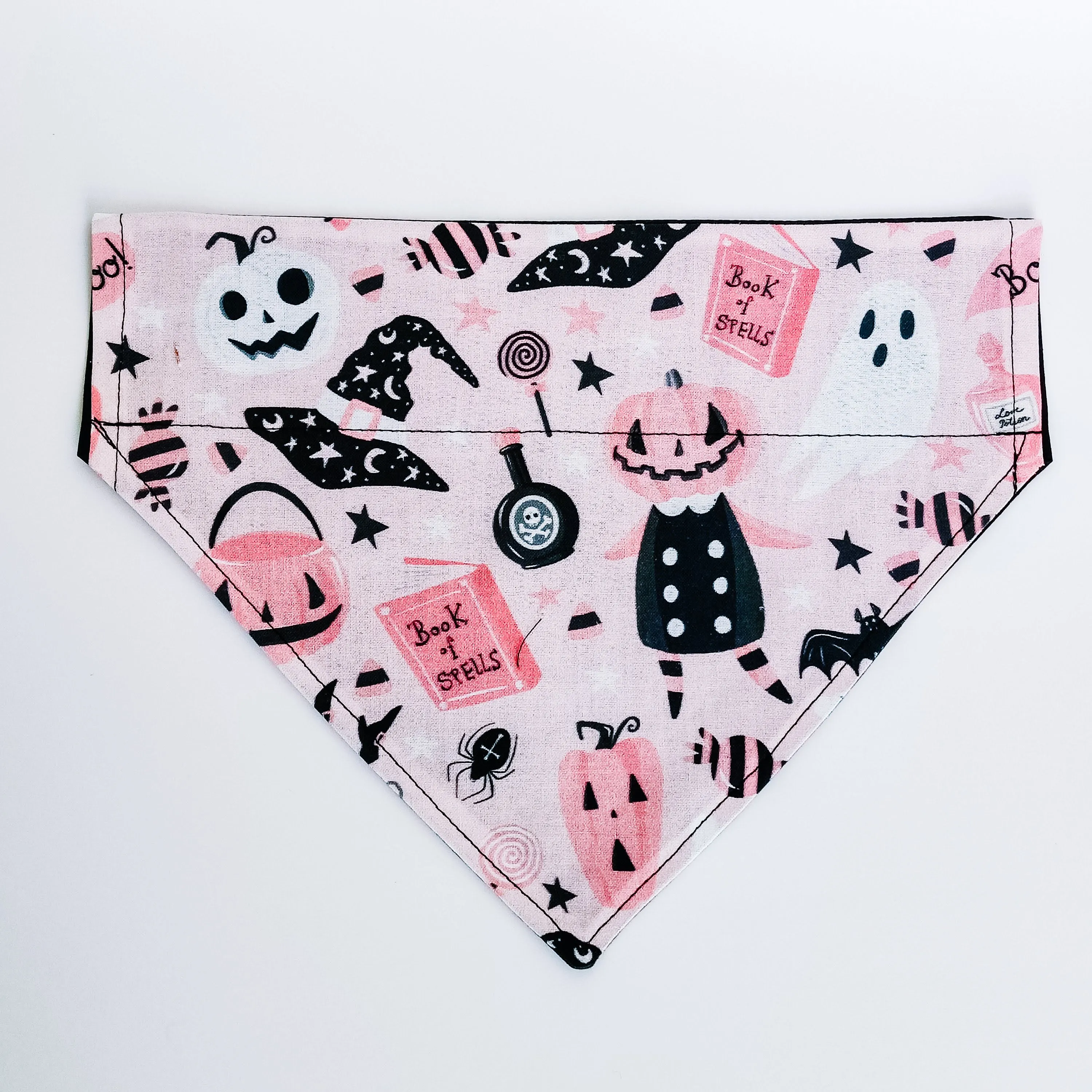 Pink Halloween Dog Bandana & Cat Bandana Charlotte's Pet