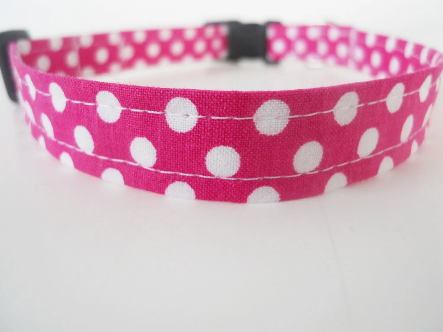 Pink Polka Dot Collar Charlotte's Pet