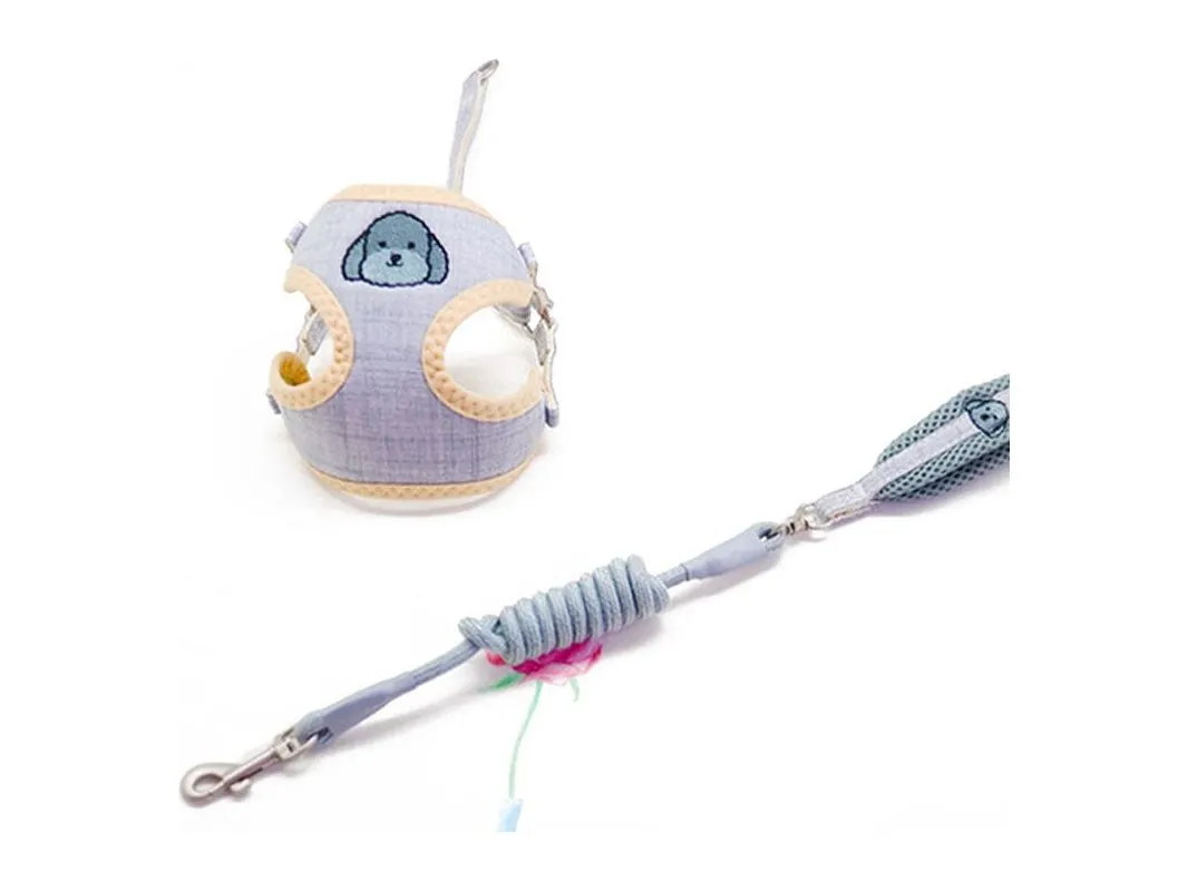 Plain Embroidered Mesh Bra Pets Qatar