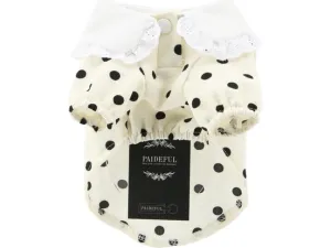 Polka Dot Beige Cat Clothes Pets Qatar