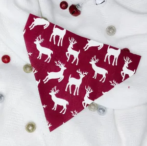 Prancing Deer Dog Bandana & Cat Bandana Charlotte's Pet