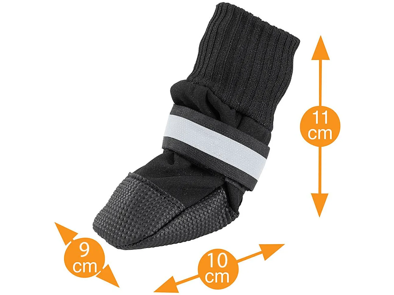 Protective Shoes M Black X2 Pets Qatar