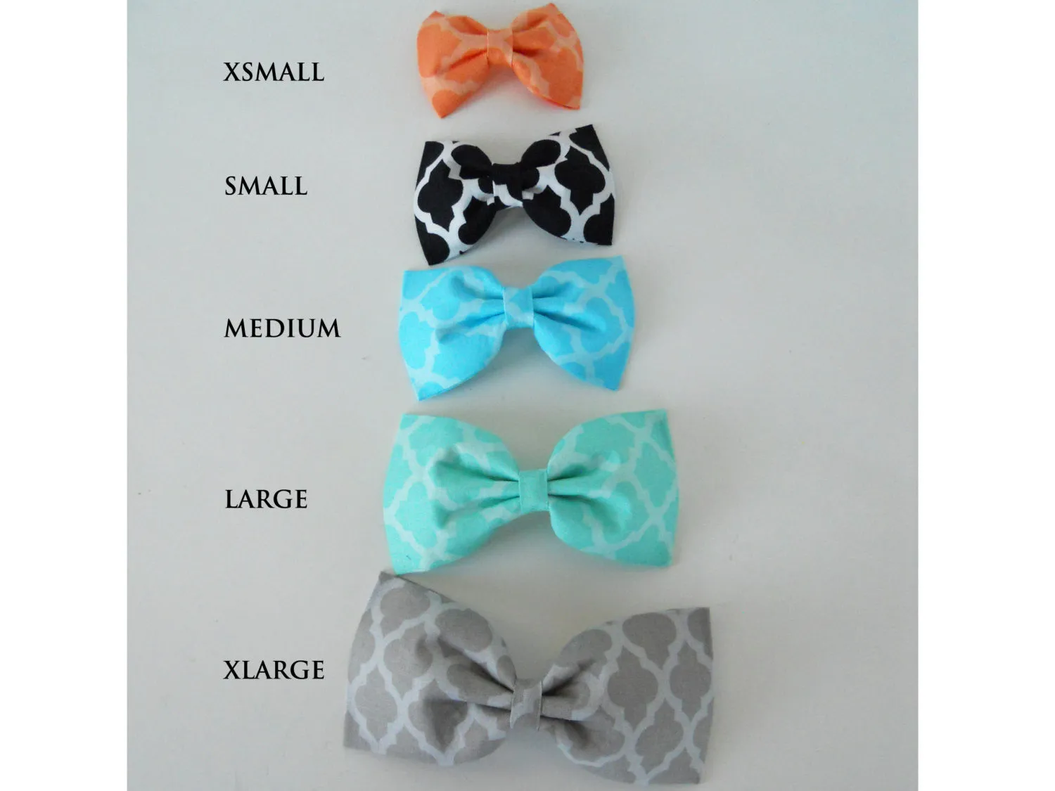 Purple Quatrefoil Bow Tie/Flower Charlotte's Pet