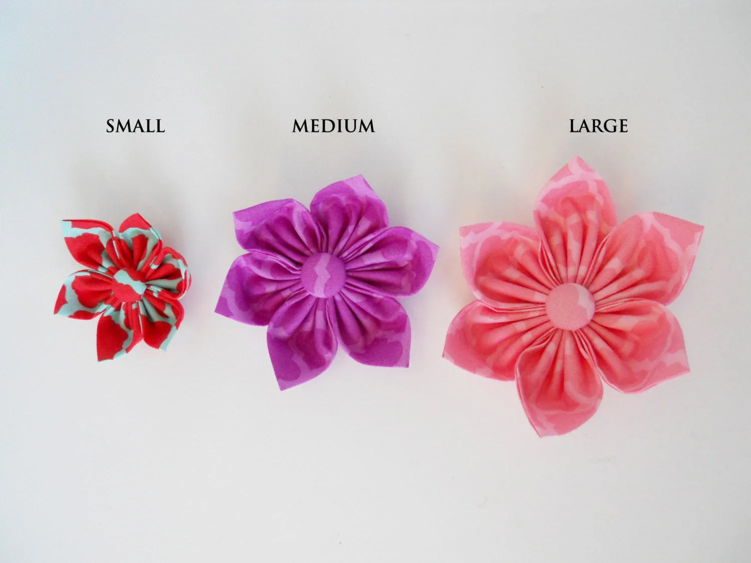 Purple Quatrefoil Bow Tie/Flower Charlotte's Pet