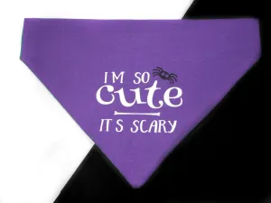 "I'm so Cute" Bandana Charlotte's Pet