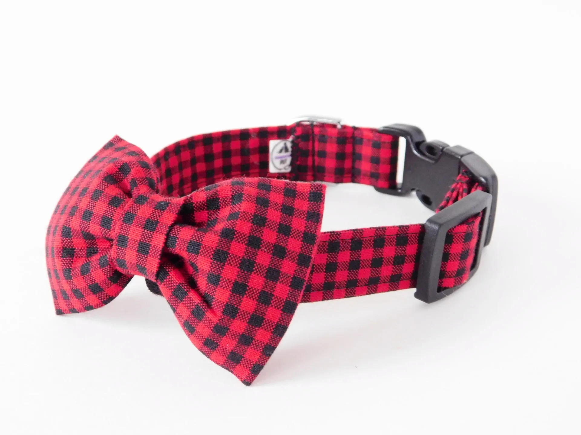 Red Buffalo Plaid Collar Charlotte's Pet