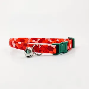Red Stones Dog Collar/ Cat Collar Charlotte's Pet