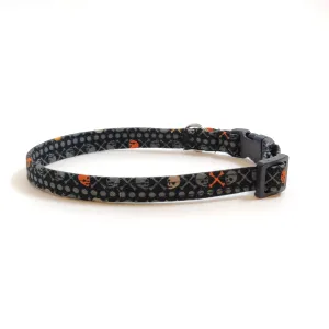 Skull and bones Dog Collar/ Cat Collar Charlotte's Pet