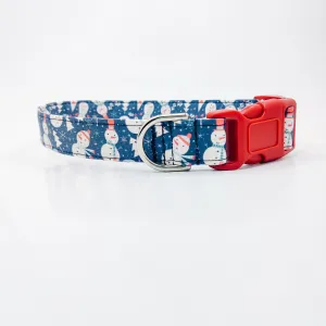 Snowmen Dog Collar/ Cat Collar Charlotte's Pet