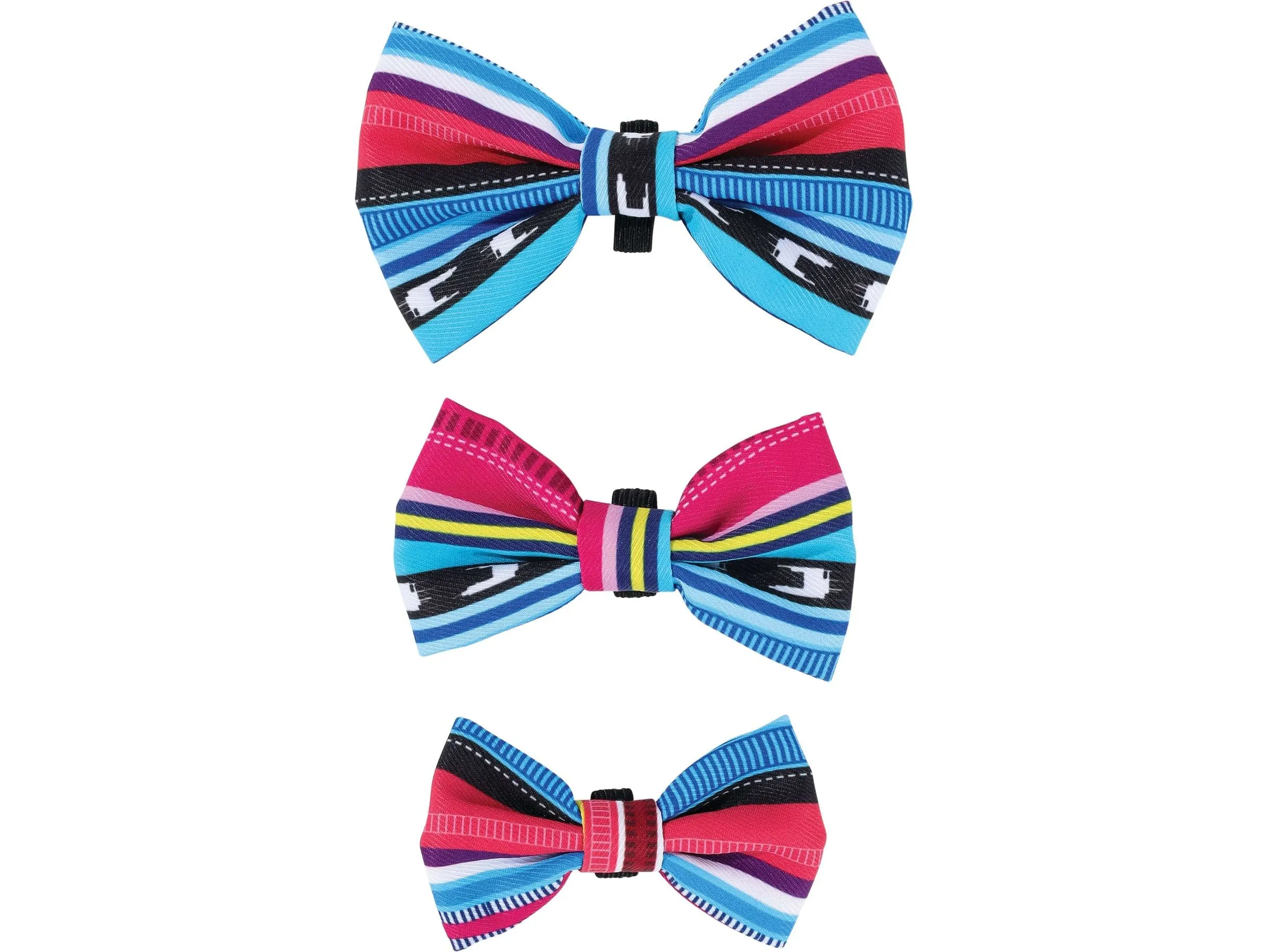Urban Style Jazz Stripes Bow Tie Pets Qatar