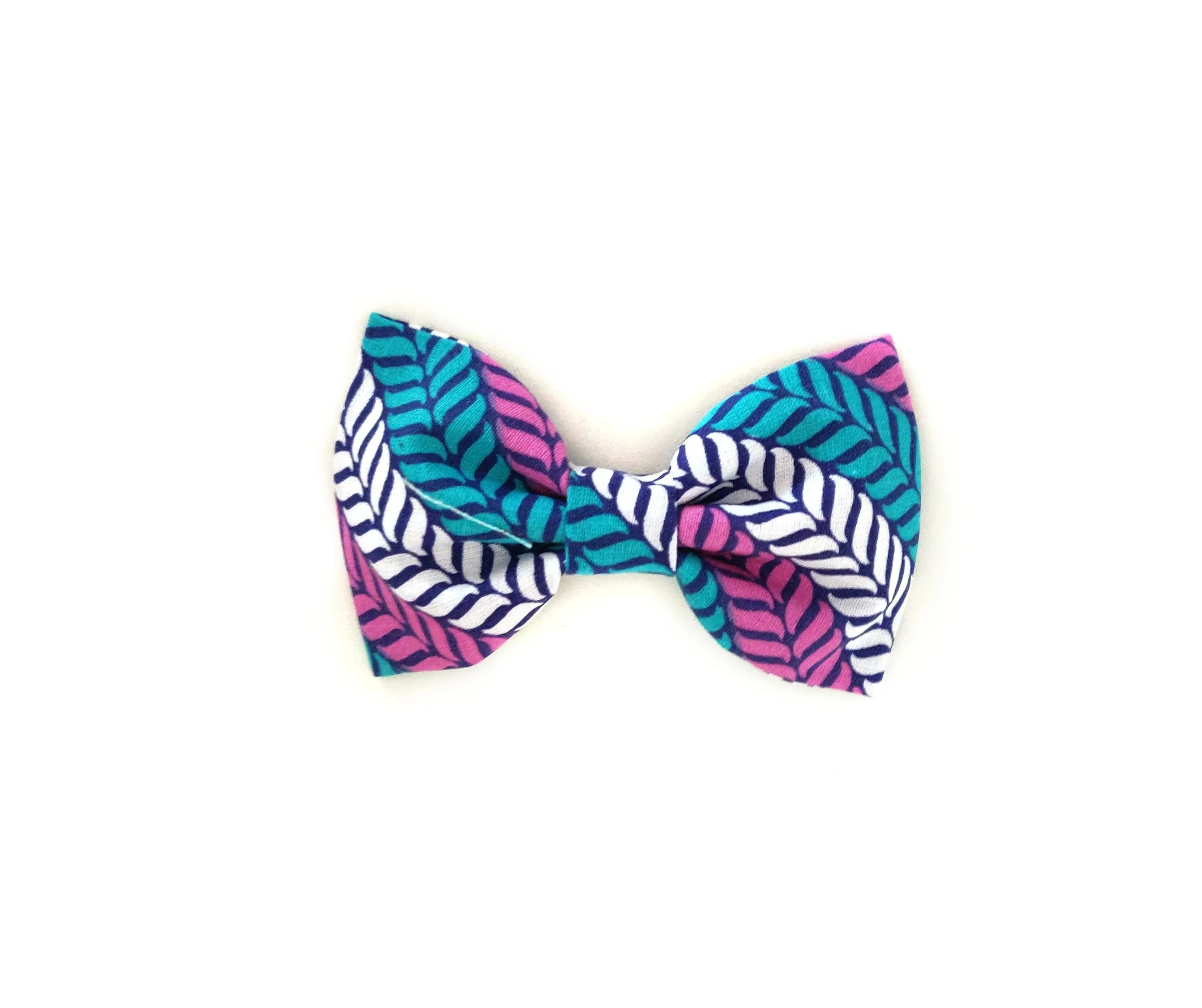 Waves Summer Stripes Collar Flower/Bow Tie Charlotte's Pet