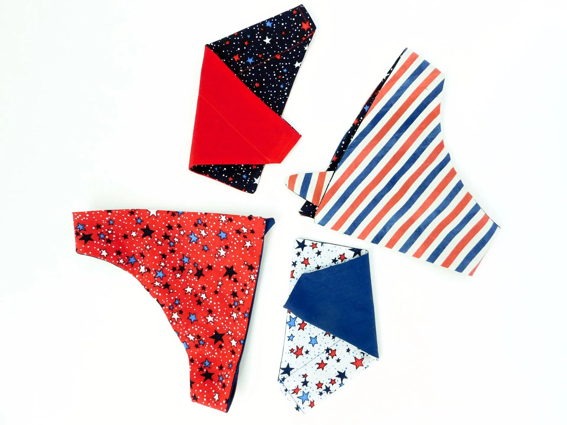 White Stars Bandana Charlotte's Pet