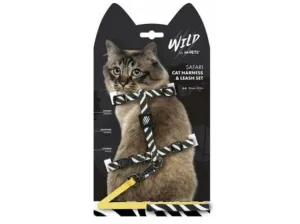 Wild Safari Cat Harness & Leash Set Pets Qatar