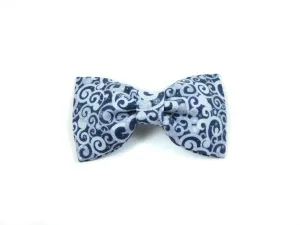 Winter Swirls Bow Tie/ Collar Flower Charlotte's Pet