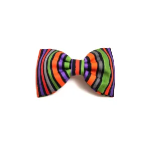 Witch Stripes Collar Flower/Bow Tie Charlotte's Pet